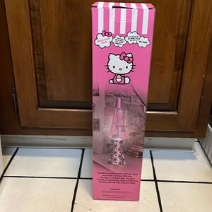 Hello kitty lava lamp